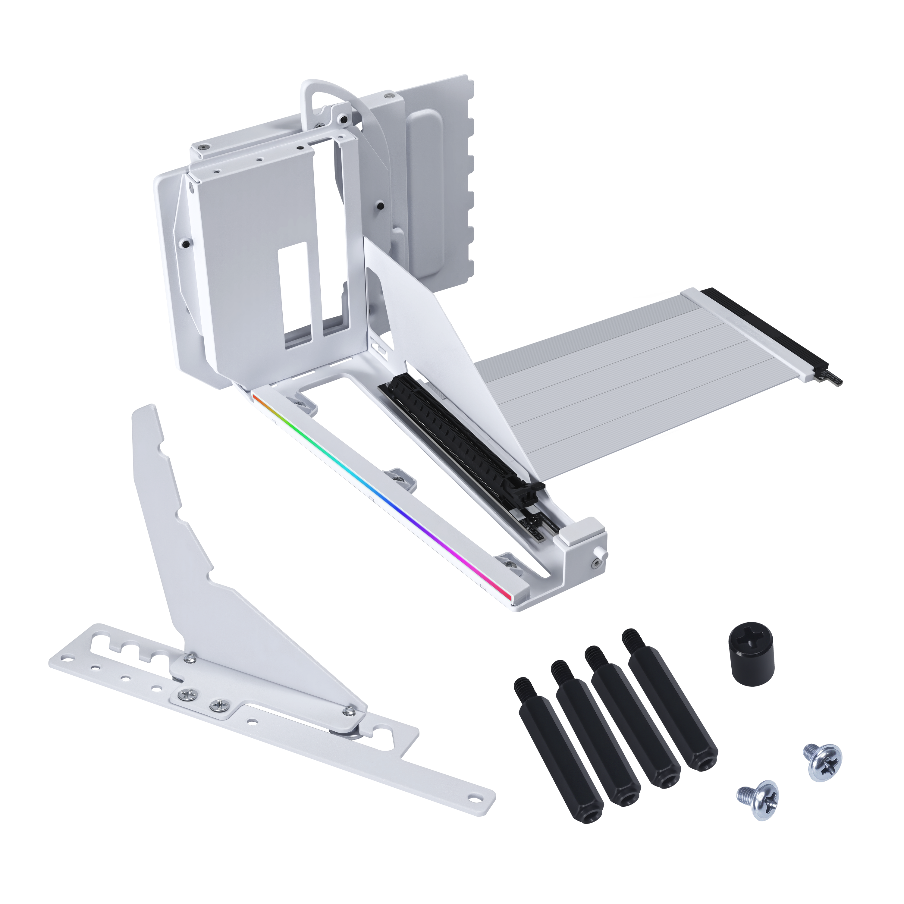 LIAN LI MULIT-DIRECTIONAL VERTICAL GPU GEN5 RISER KIT WH thumbnail 3