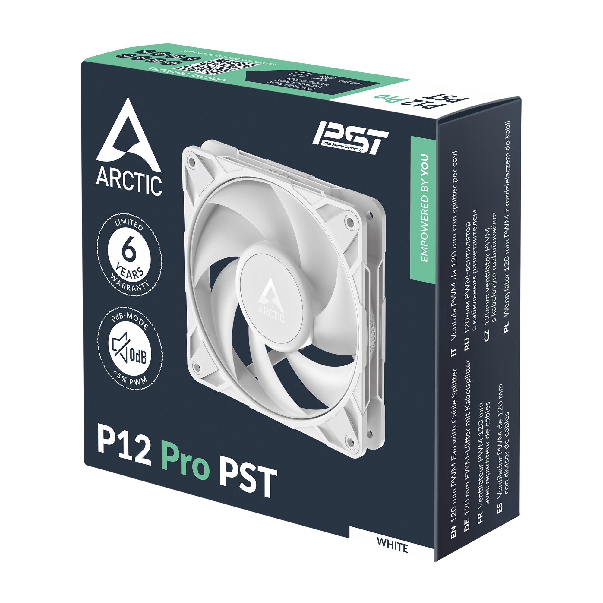 ARCTIC P12 PRO PST WHITE thumbnail 6