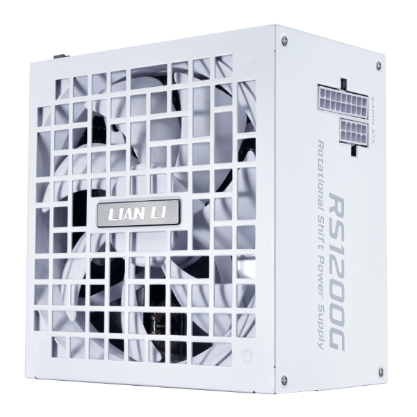 LIAN LI RS 1200W POWER SUPPLY ATX3.1 FULL MODULAR WHITE thumbnail 2