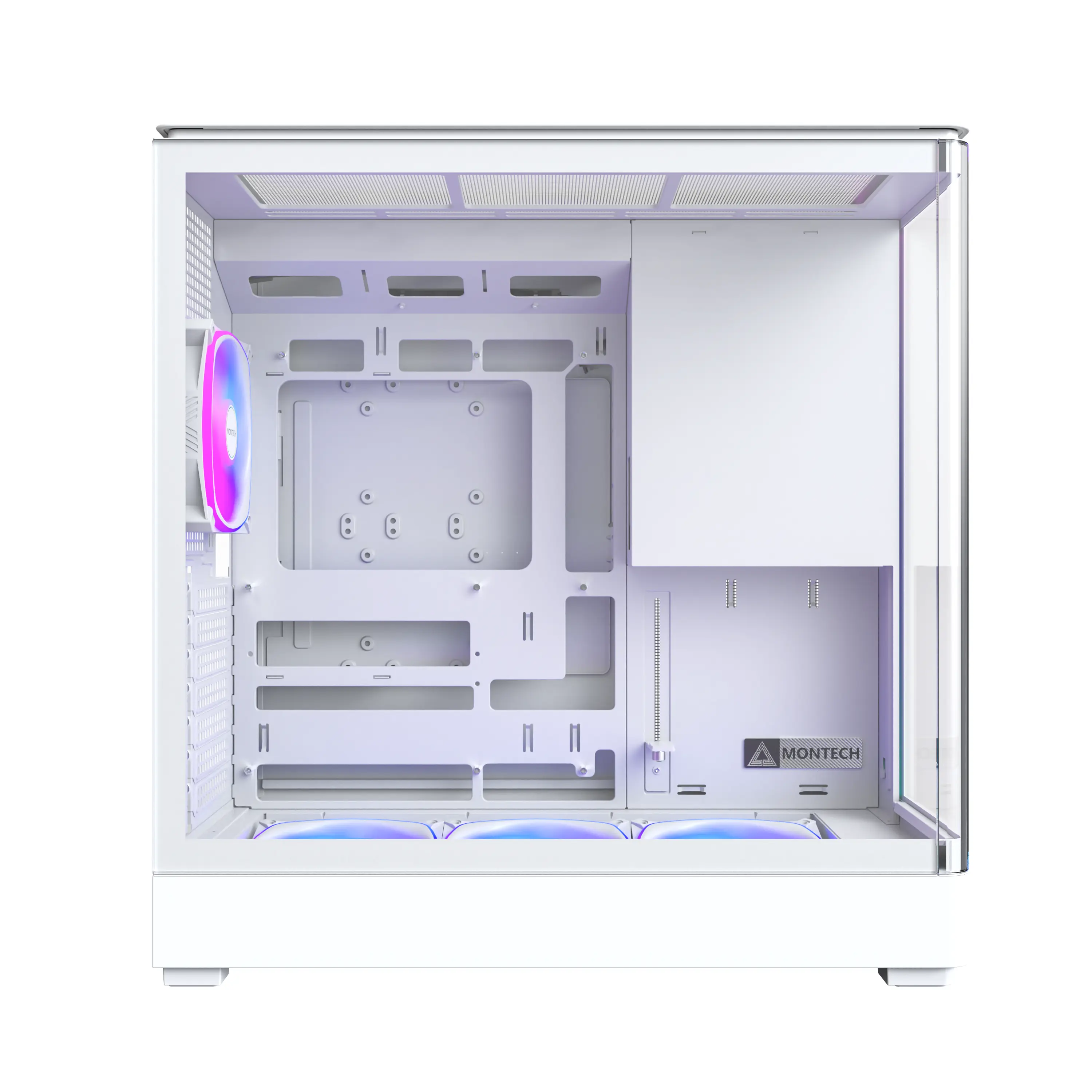 MONTECH KING 45 PRO ATX CASE WHITE thumbnail 3