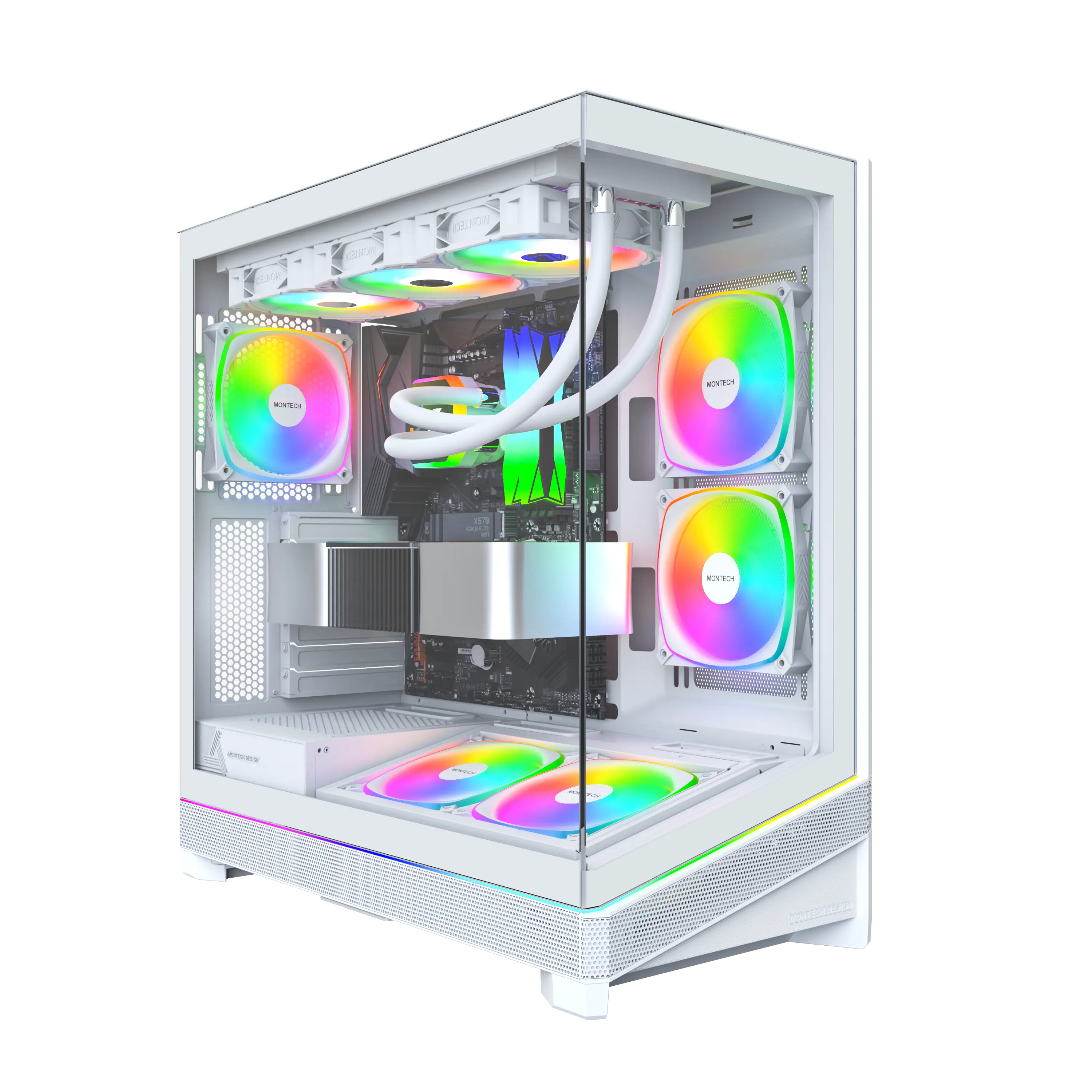 MONTECH SKY 3 ATX CASE WHITE thumbnail 7