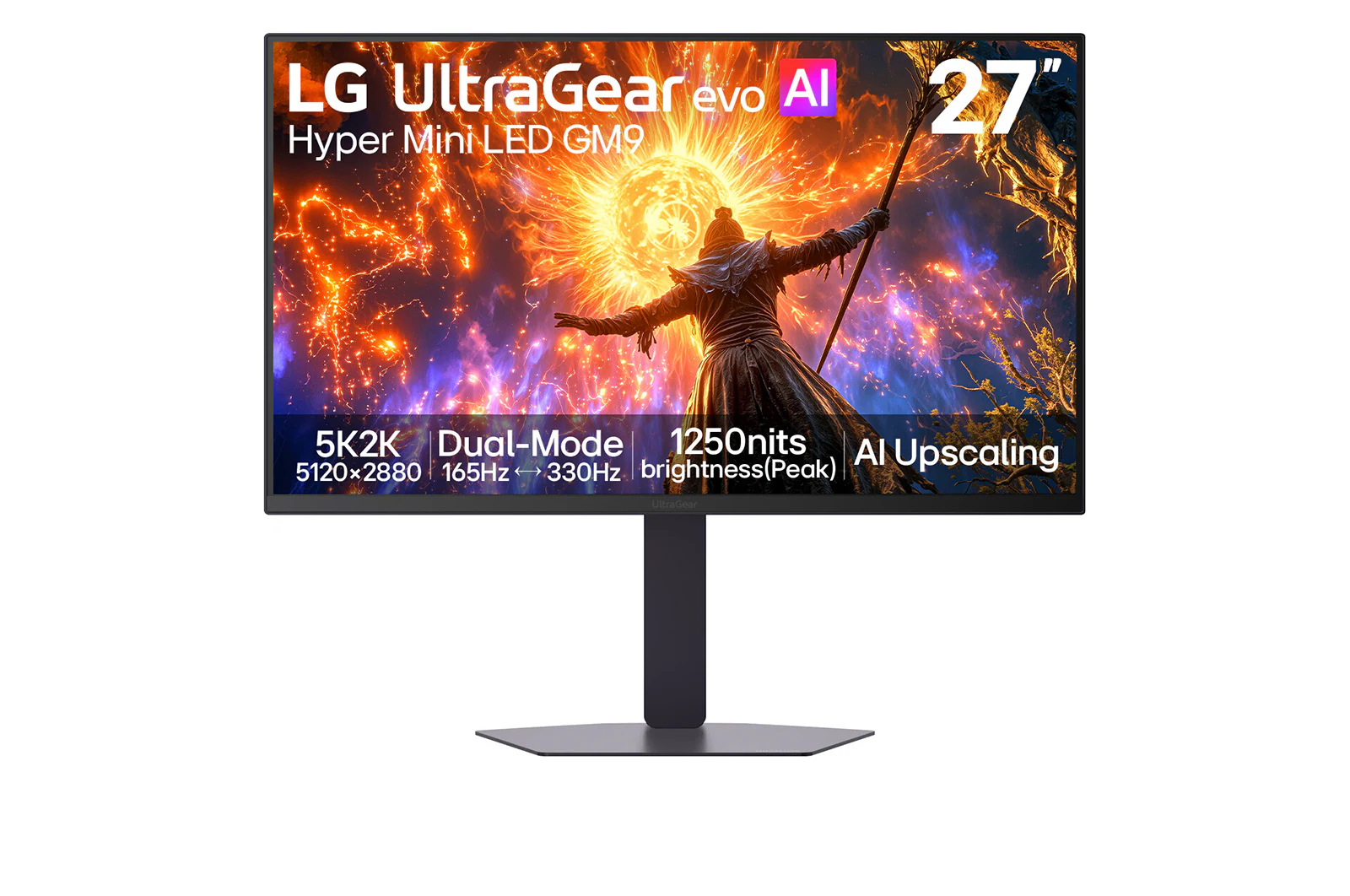 LG 27GM950B-B 27" HYPER MINI LED 5K GAMING MONITOR