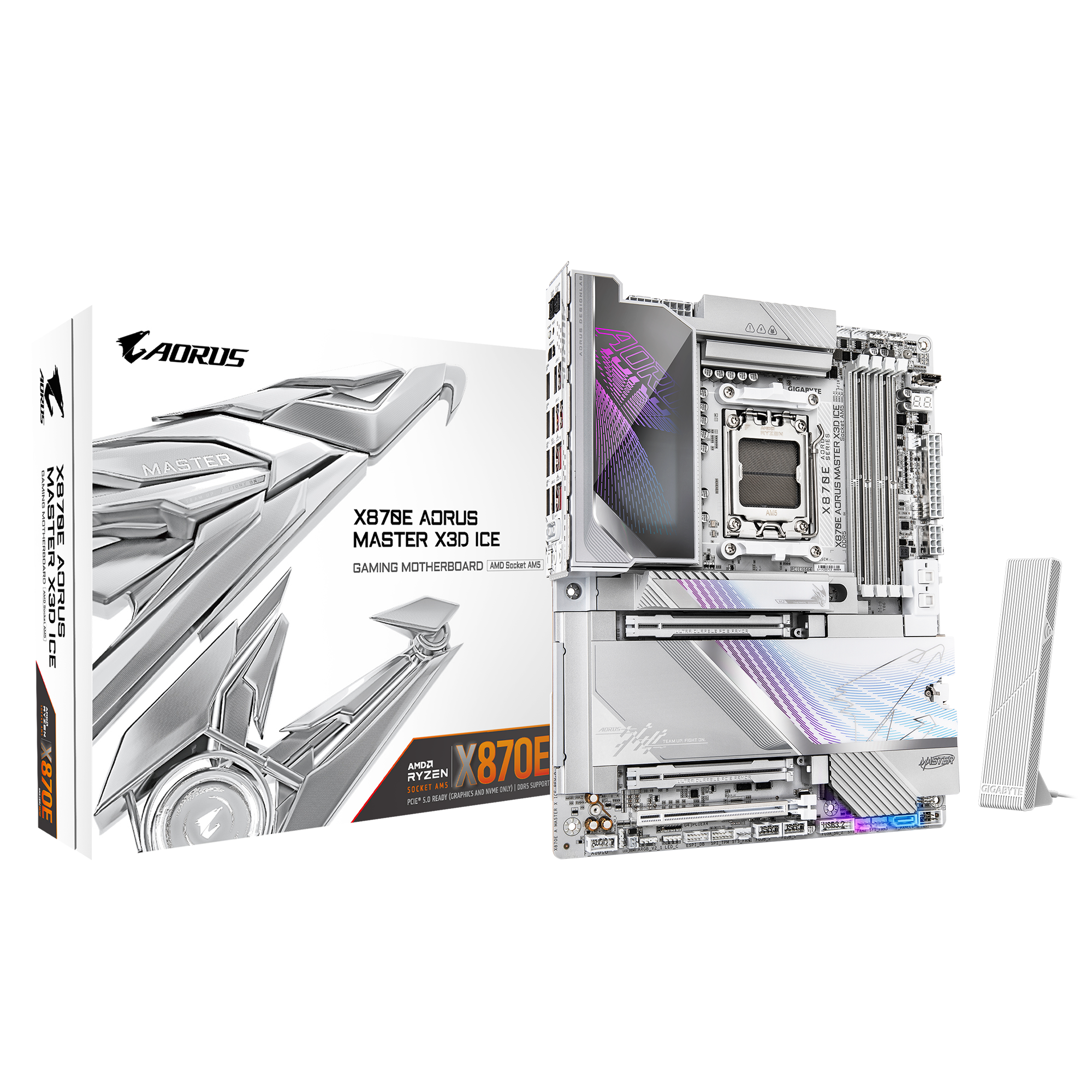 GIGABYTE X870E AORUS MASTER X3D ICE