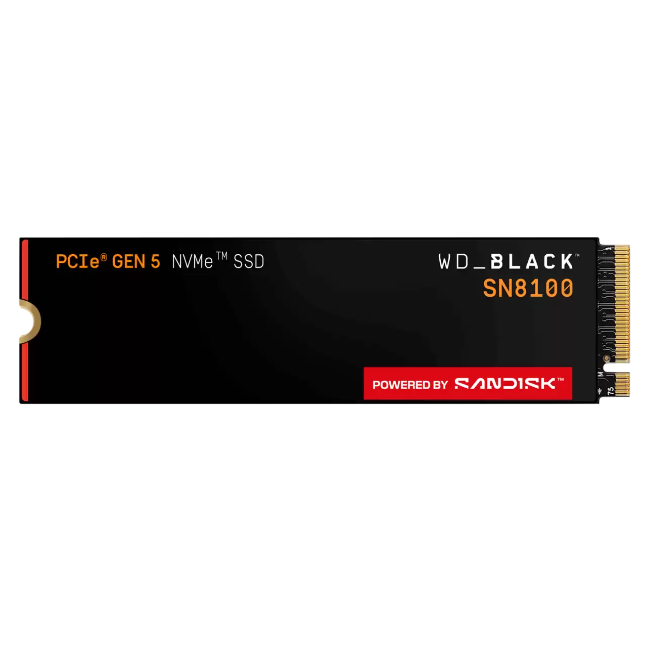 WESTERN DIGITAL BLACK SN8100 1TB GEN5 NVME SSD