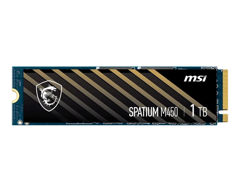 MSI SPATIUM M450 500GB GEN4 PCIE 4.0 NVME M.2 thumbnail 4