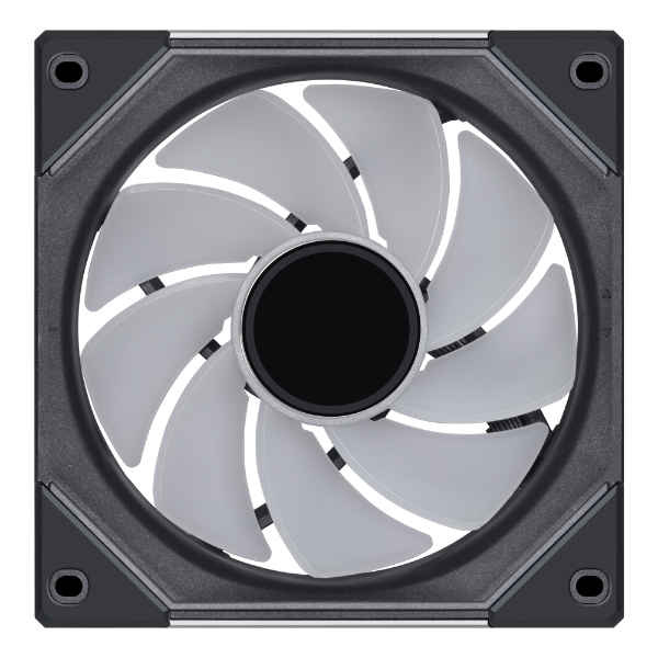 LIAN LI UNI FAN SL INF LCD FLEX 120 REVERSE BLADE*3 BLACK thumbnail 4