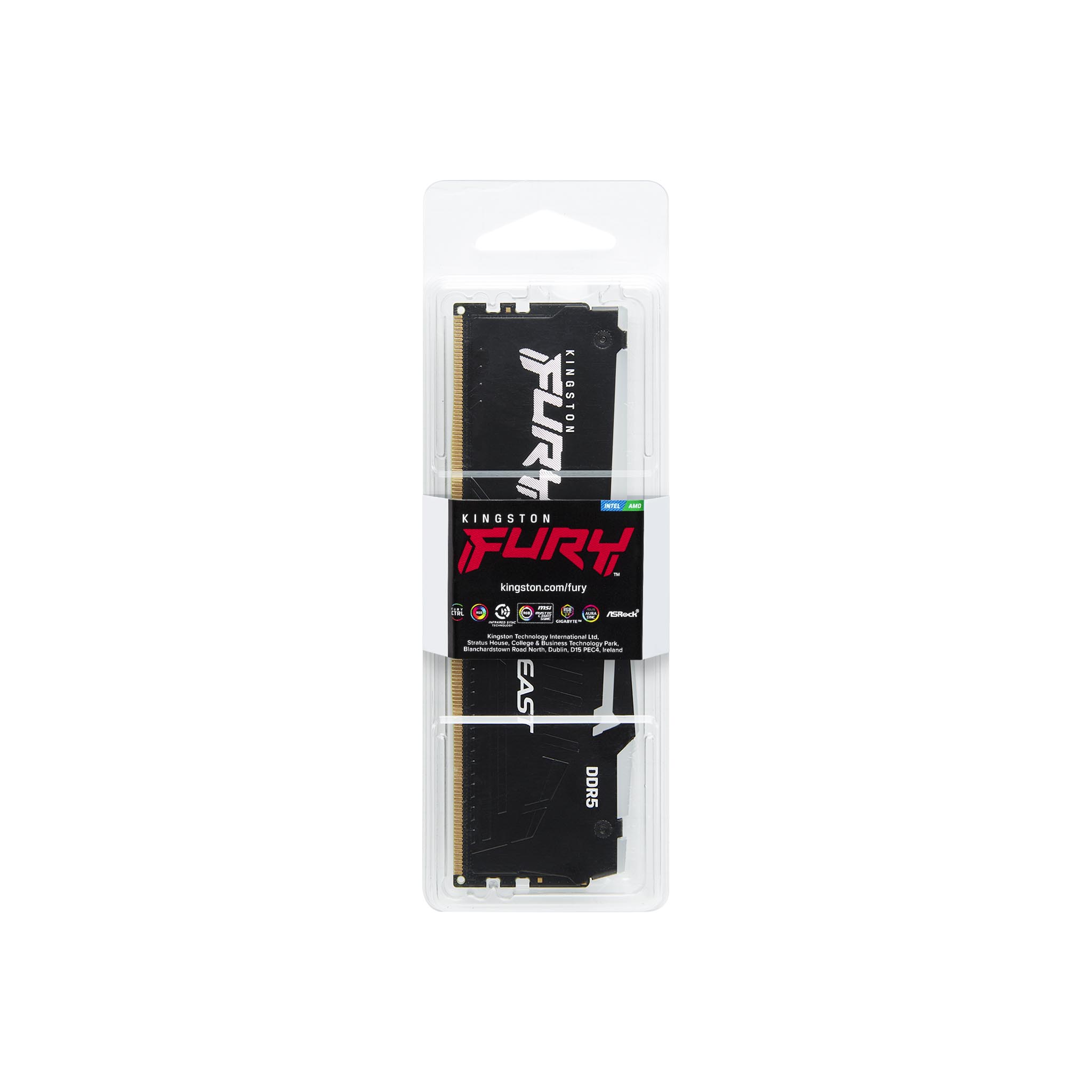 KINGSTON 32G(16G*2) 5600MT/S DDR5 CL36 FURY BEAST (RGB) thumbnail 2