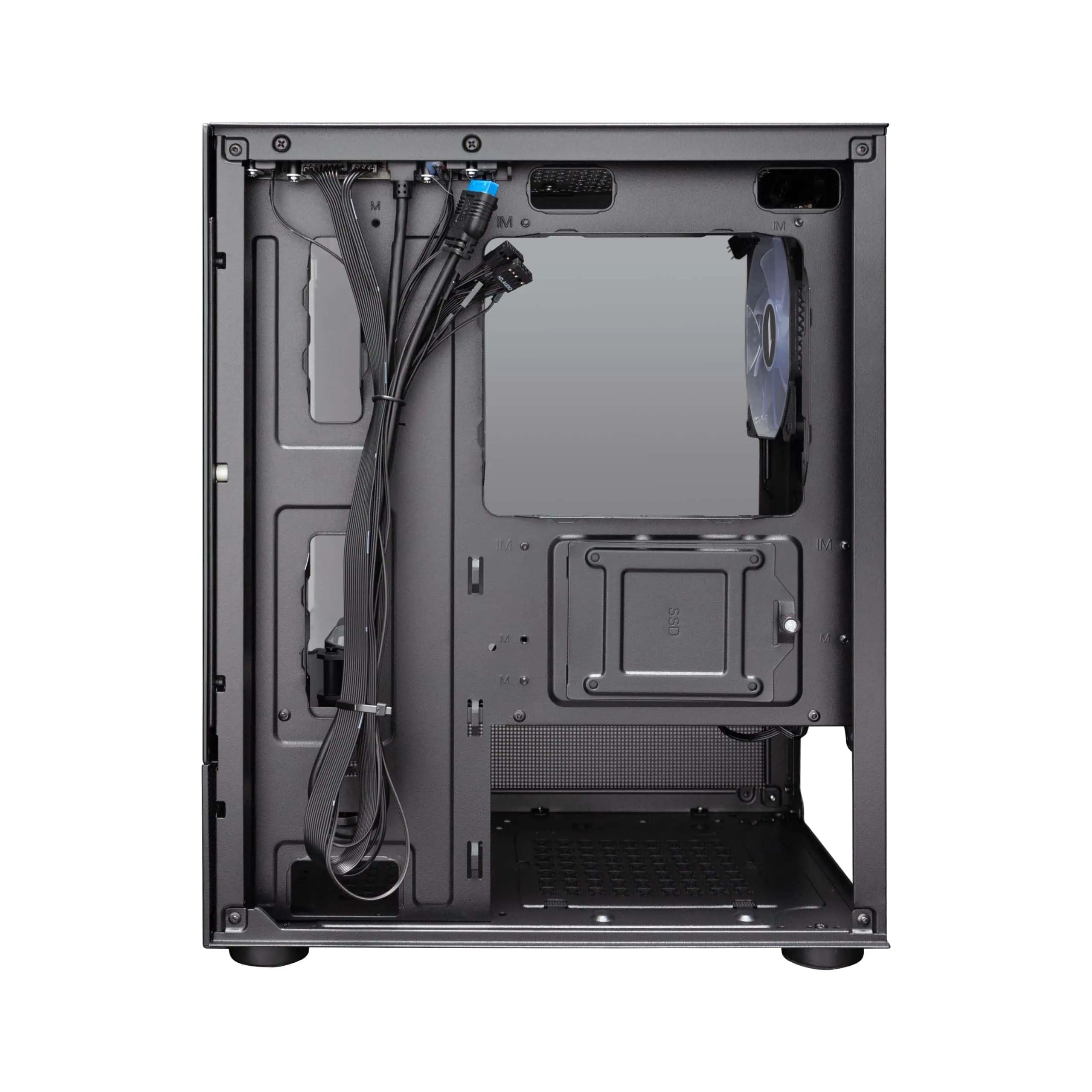 1STPLAYER MI2-A MATX CASE W/ 3 ARGB FANS BLACK thumbnail 5