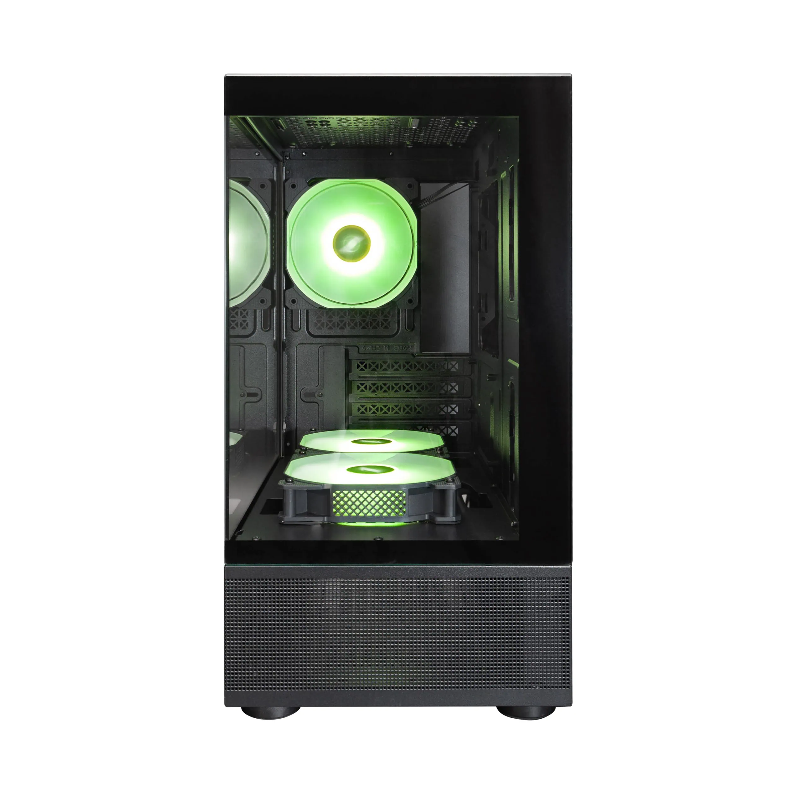 1STPLAYER MI2-A MATX CASE W/ 3 ARGB FANS BLACK thumbnail 2