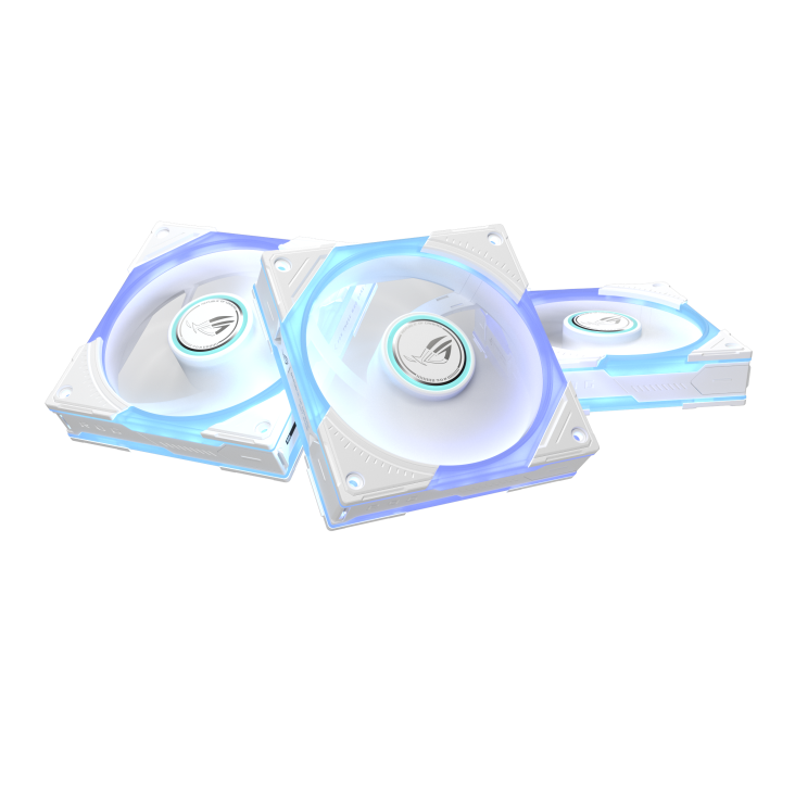 ASUS ROG EURUX GR120 FAN ARGB REVERSE WHITE 3IN1 thumbnail 3
