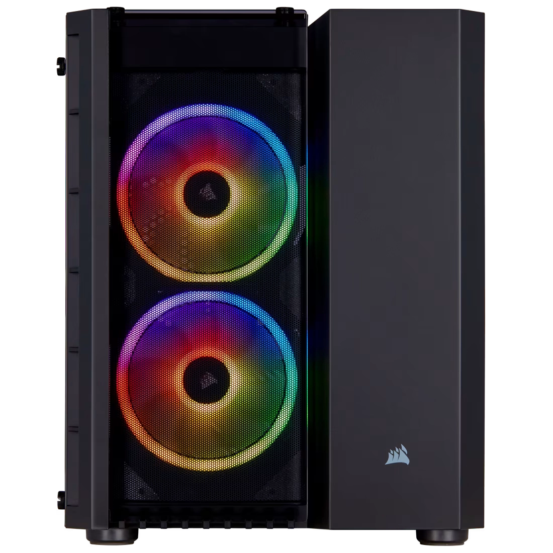 CORSAIR CRYSTAL SERIES 280X RGB MICRO-ATX CASE (BK) thumbnail 2
