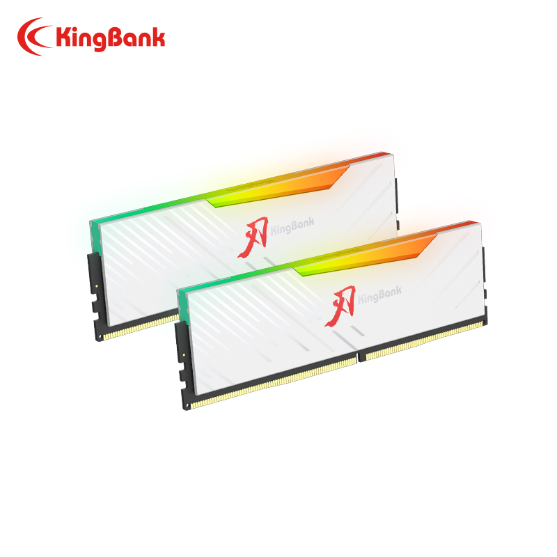 KINGBANK KRRW 32GB(16GB*2) DDR5 6000MHZ CL30 RGB WH