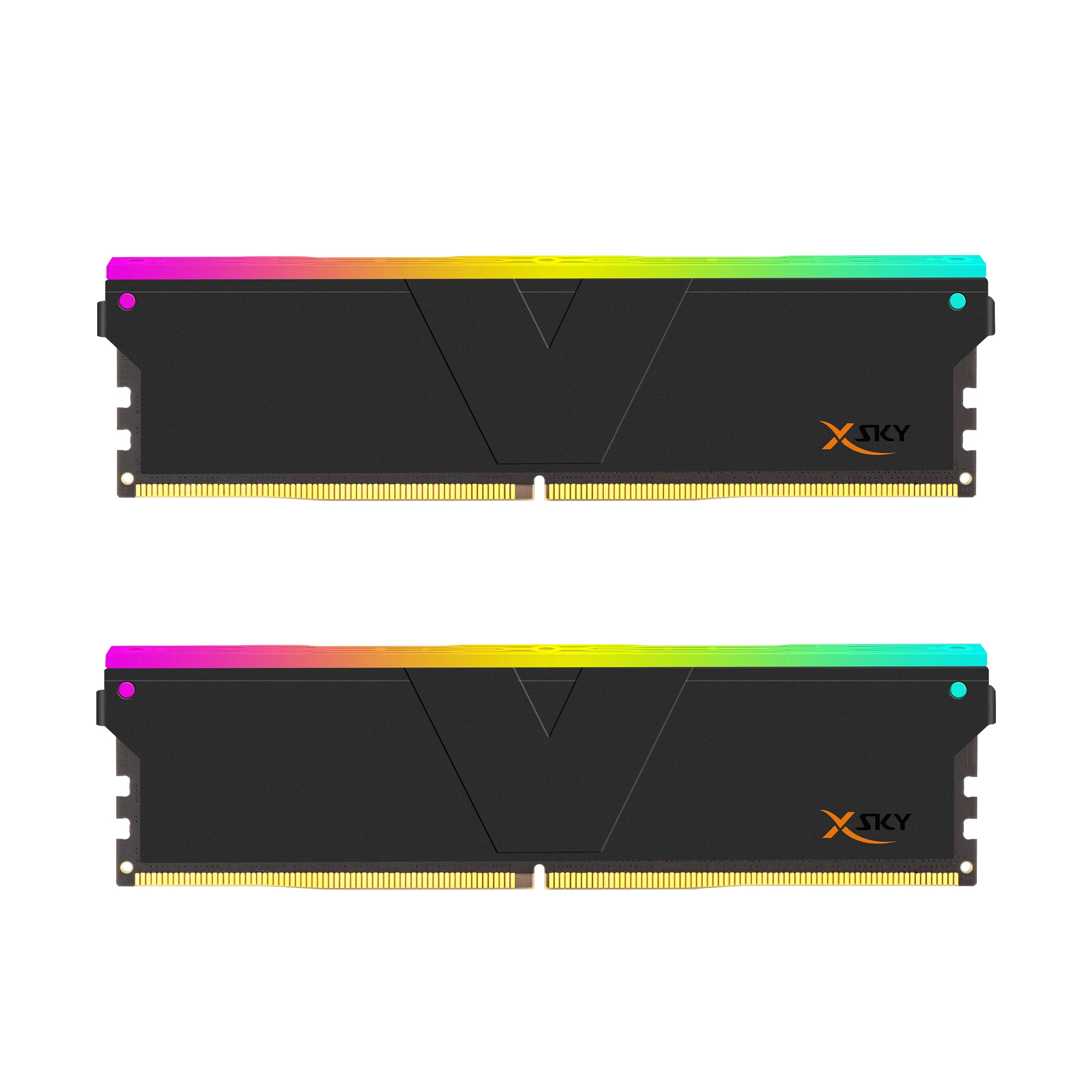 V-COLOR MANTA XSKY AMD EXPO 32G(16G*2) DDR5 6000MHX RGB BK