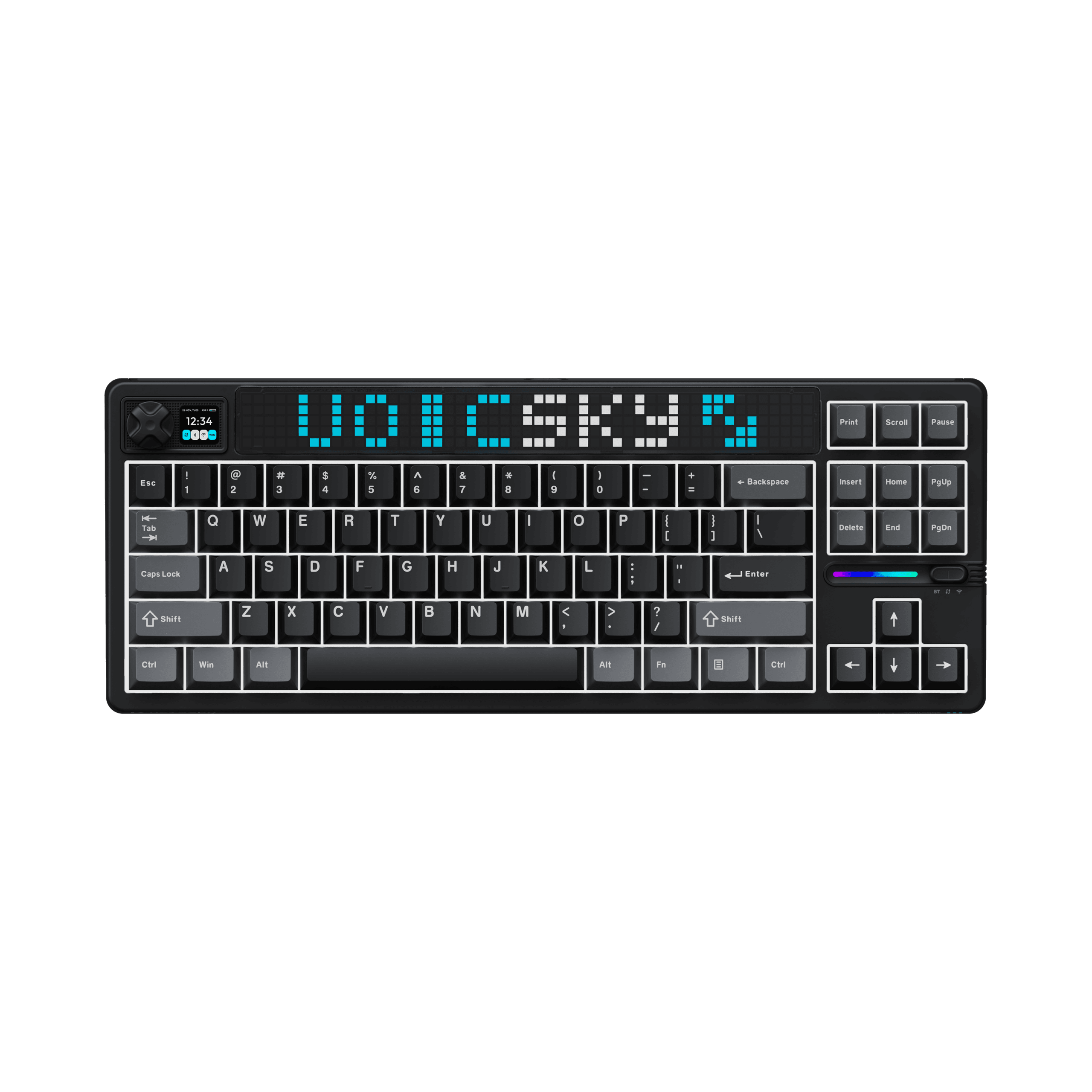 VOICSKY ATMOS 87 DARK COLOR,CLOUDY SWITCH,RGB