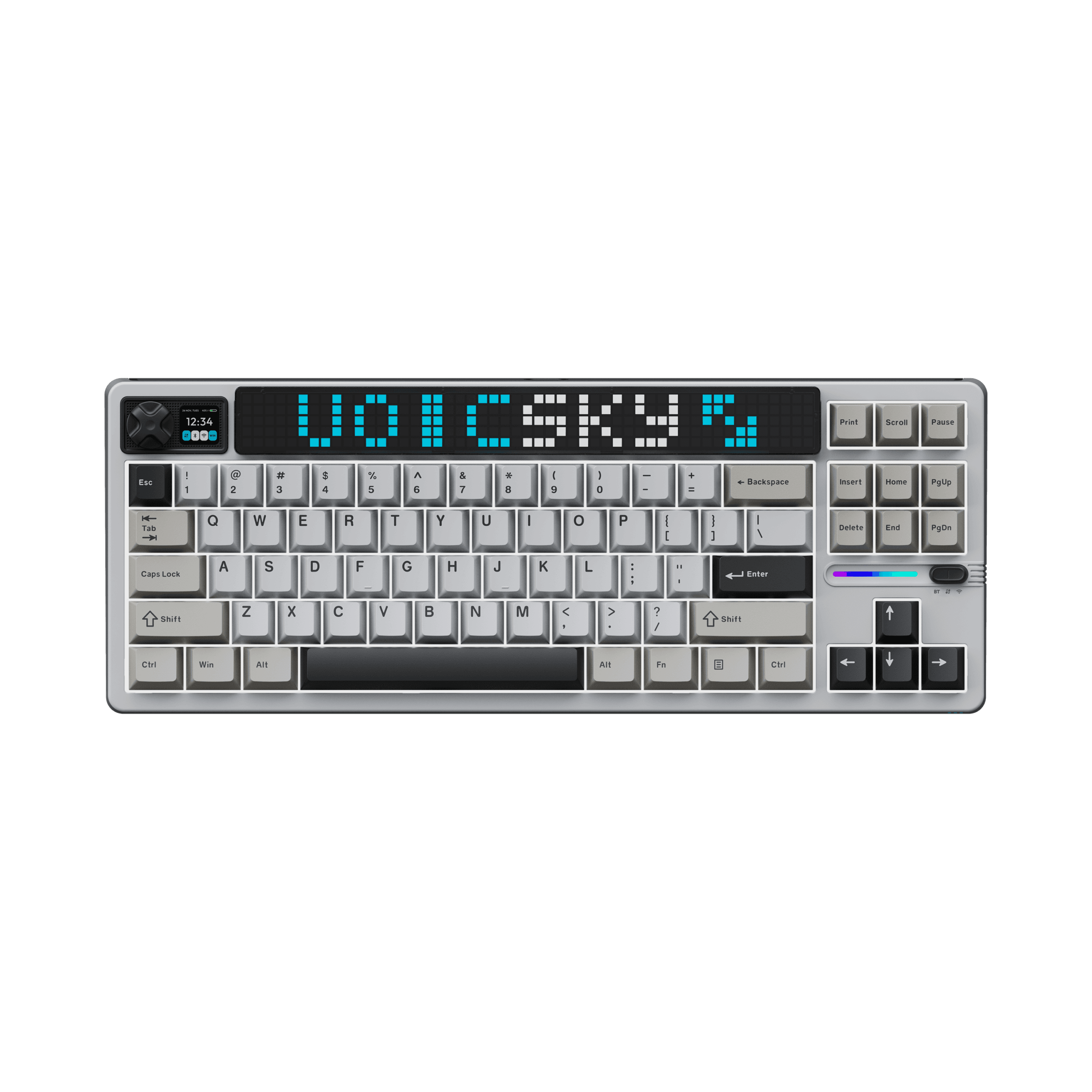 VOICSKY ATMOS 87 DARK COLOR,TONE SWITCH RGB