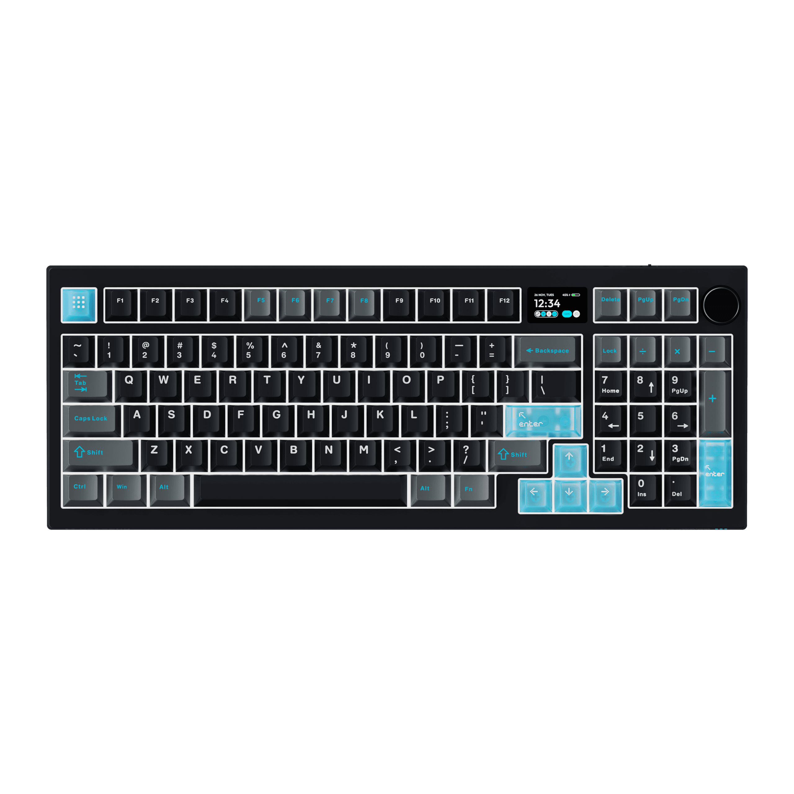 VOICSKY ECHO 96 DARK COLOR,CLOUDY SWITCH,RGB