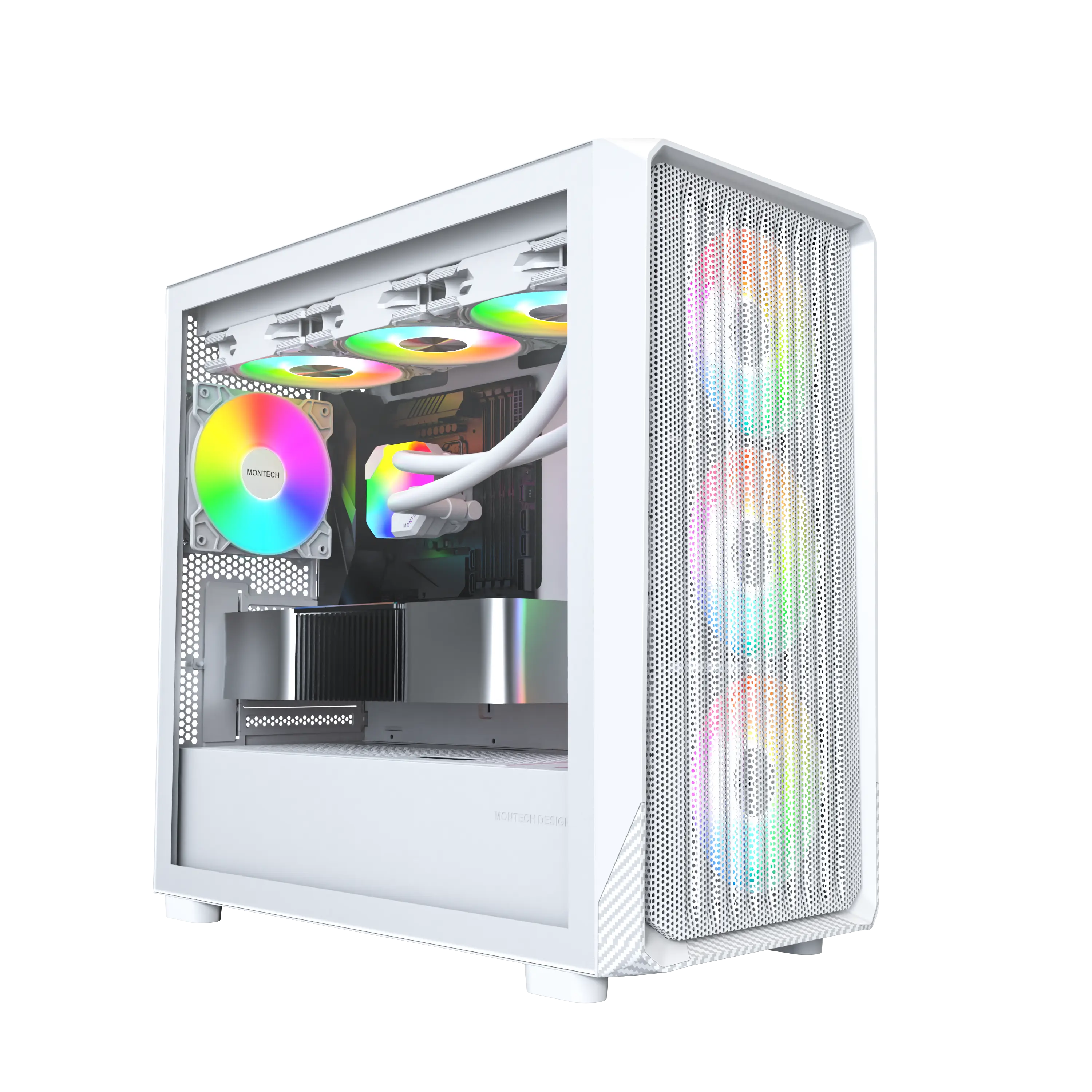 MONTECH X5M MATX CASE WHITE thumbnail 7