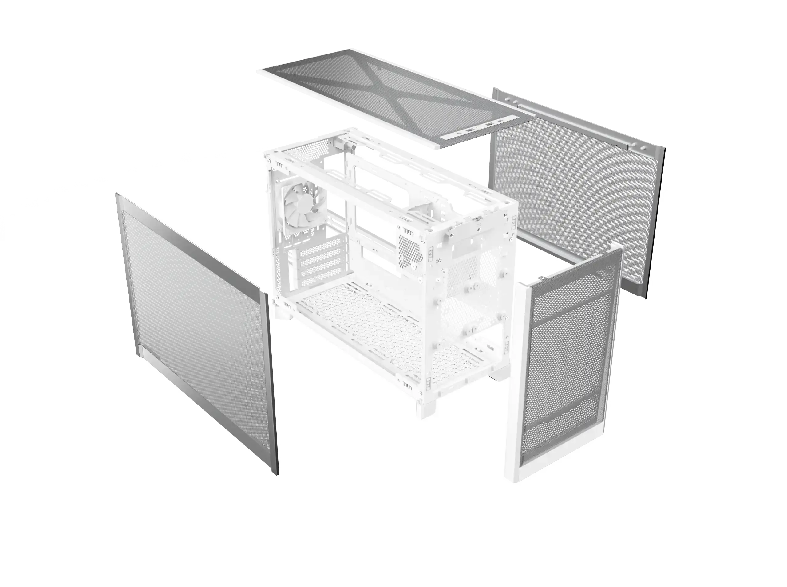 MONTECH TEN MATX CASE WHITE thumbnail 9
