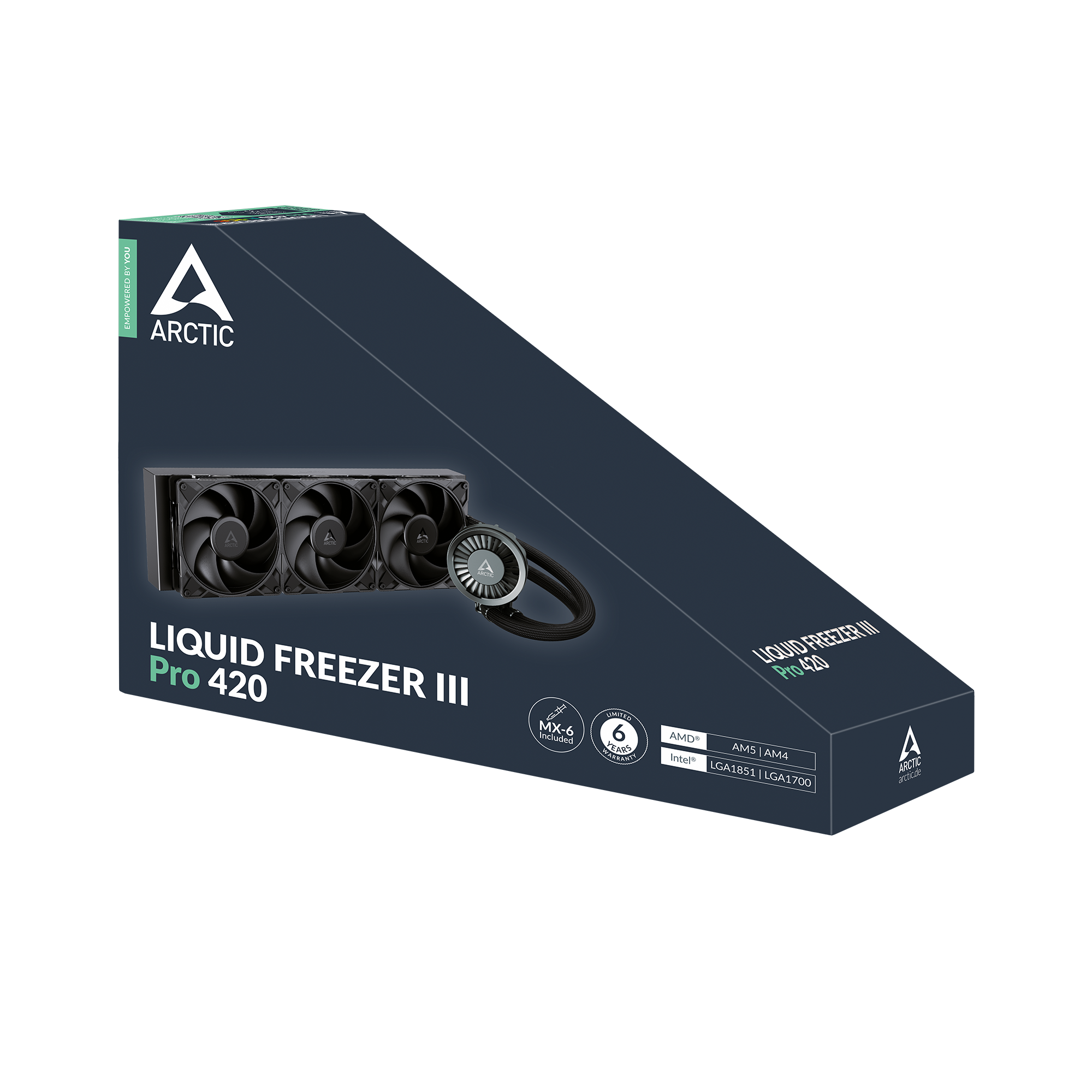 ARCTIC LIQUID FREEZER III PRO 420 BLACK thumbnail 6