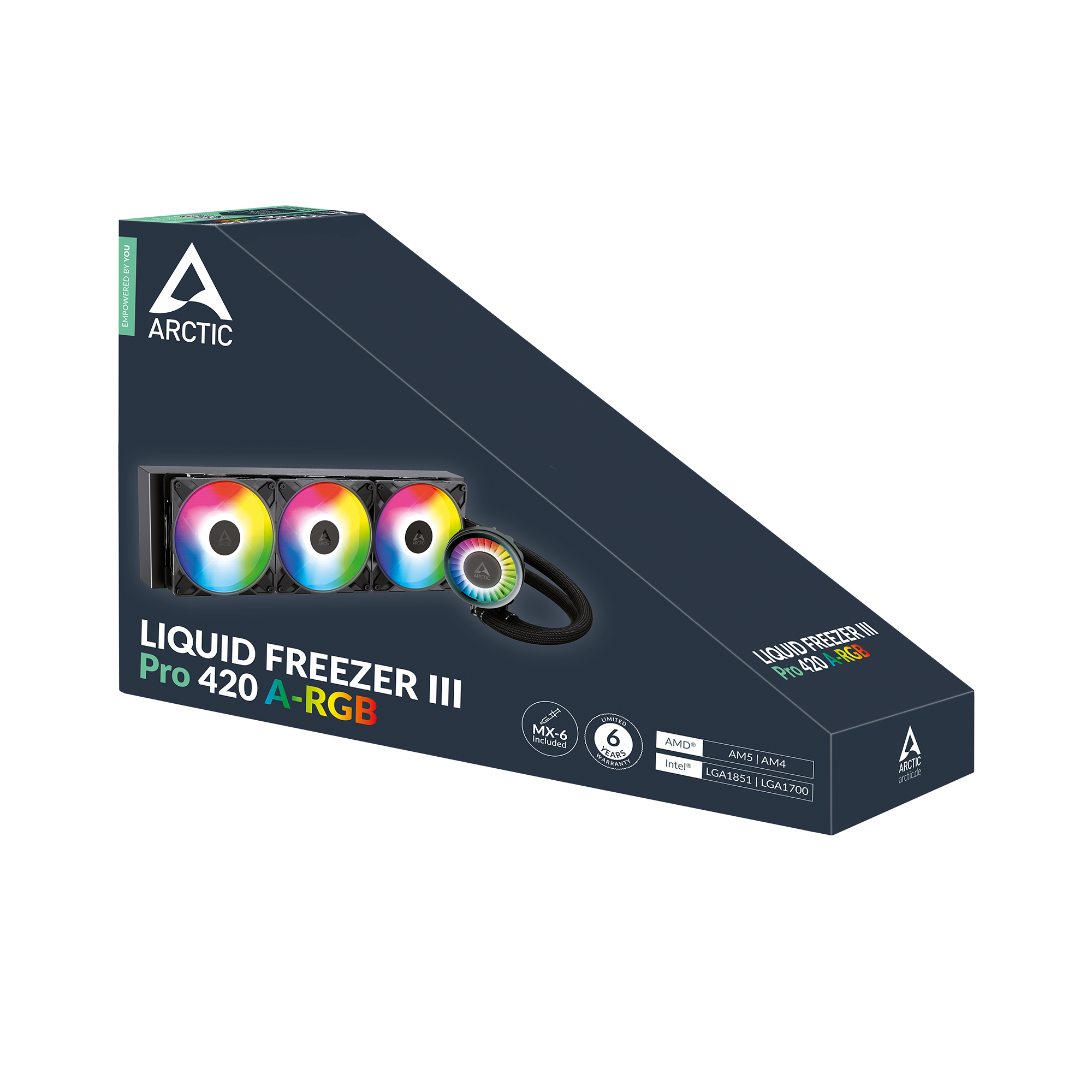 ARCTIC LIQUID FREEZER III PRO 420 ARGB BLACK thumbnail 6