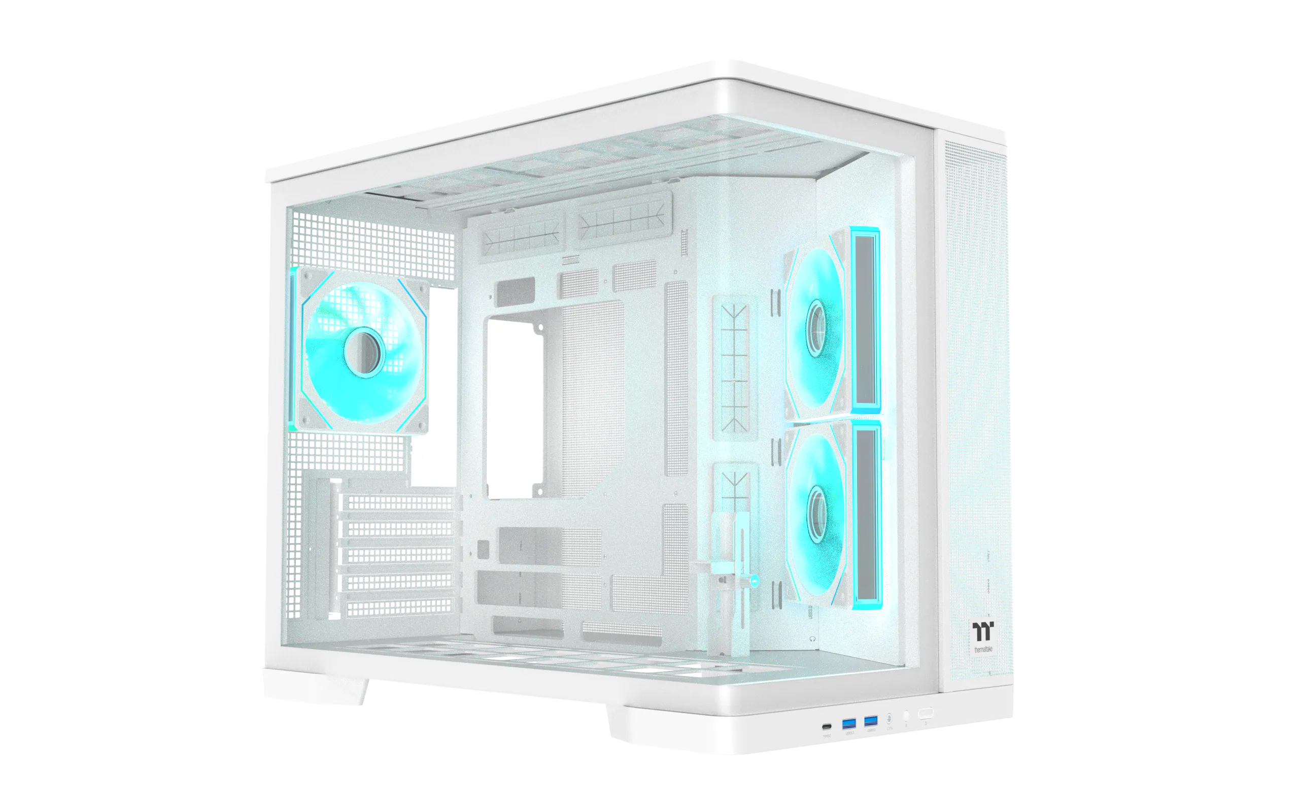 THERMALTAKE ARCUS 280 TG ARGB SNOW MATX CASE