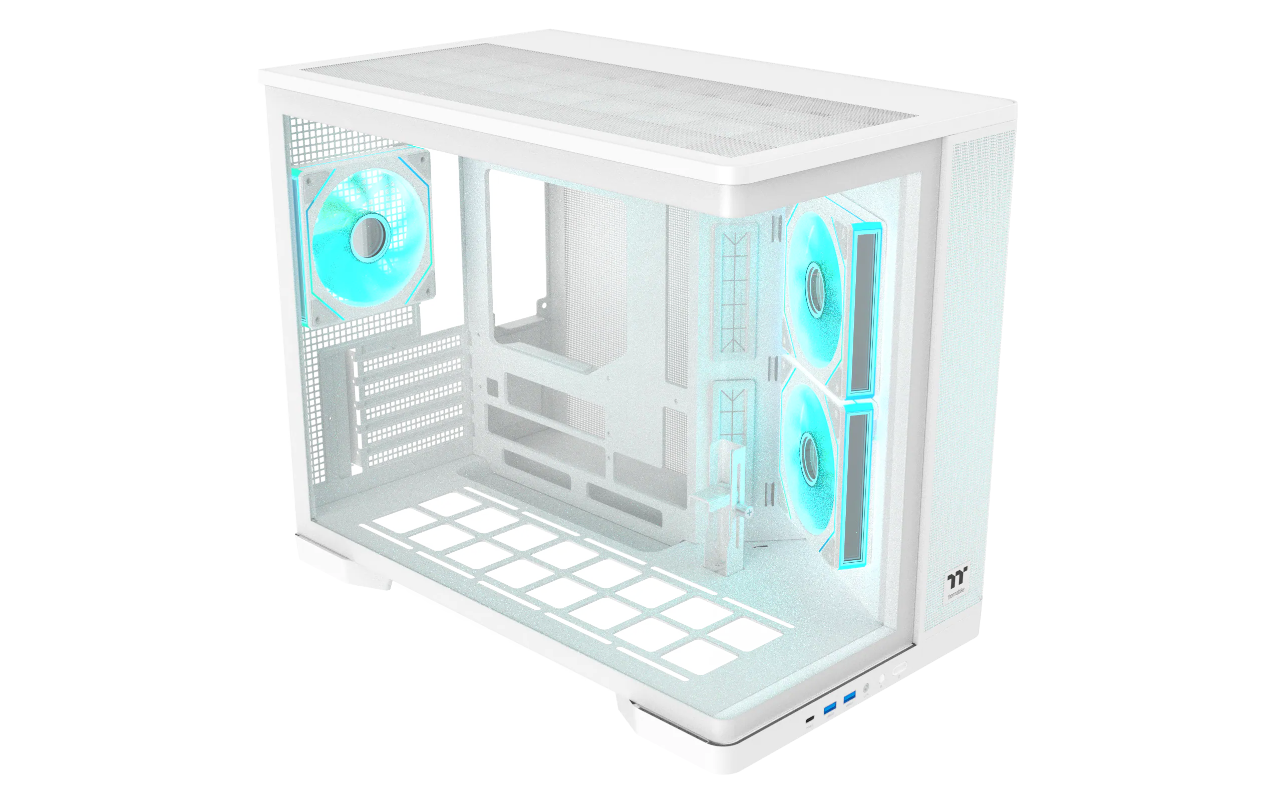 THERMALTAKE ARCUS 280 TG ARGB SNOW MATX CASE thumbnail 2