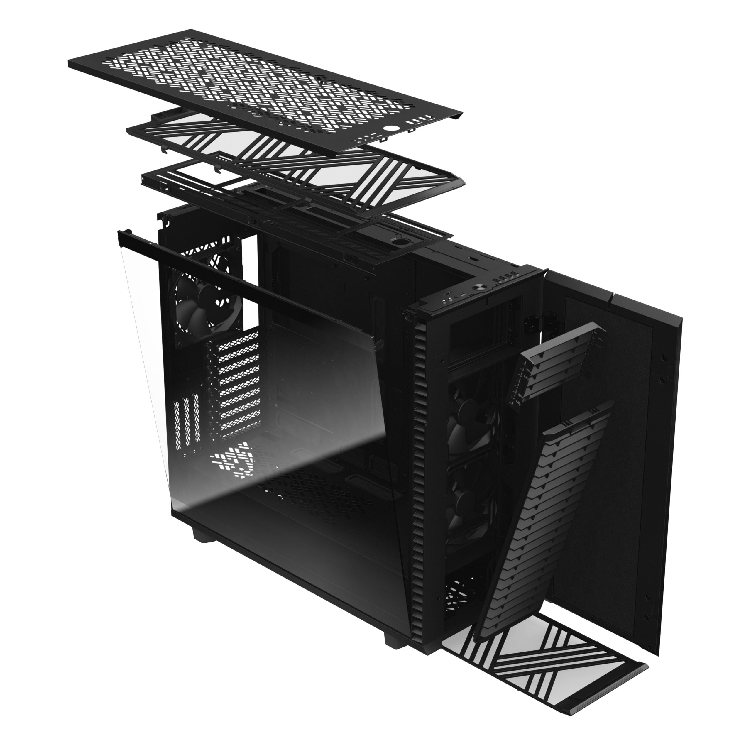 Fractal Design DEFINE 7 XL BLACK TG LIGHT TINT (DEF7X-02) thumbnail 9