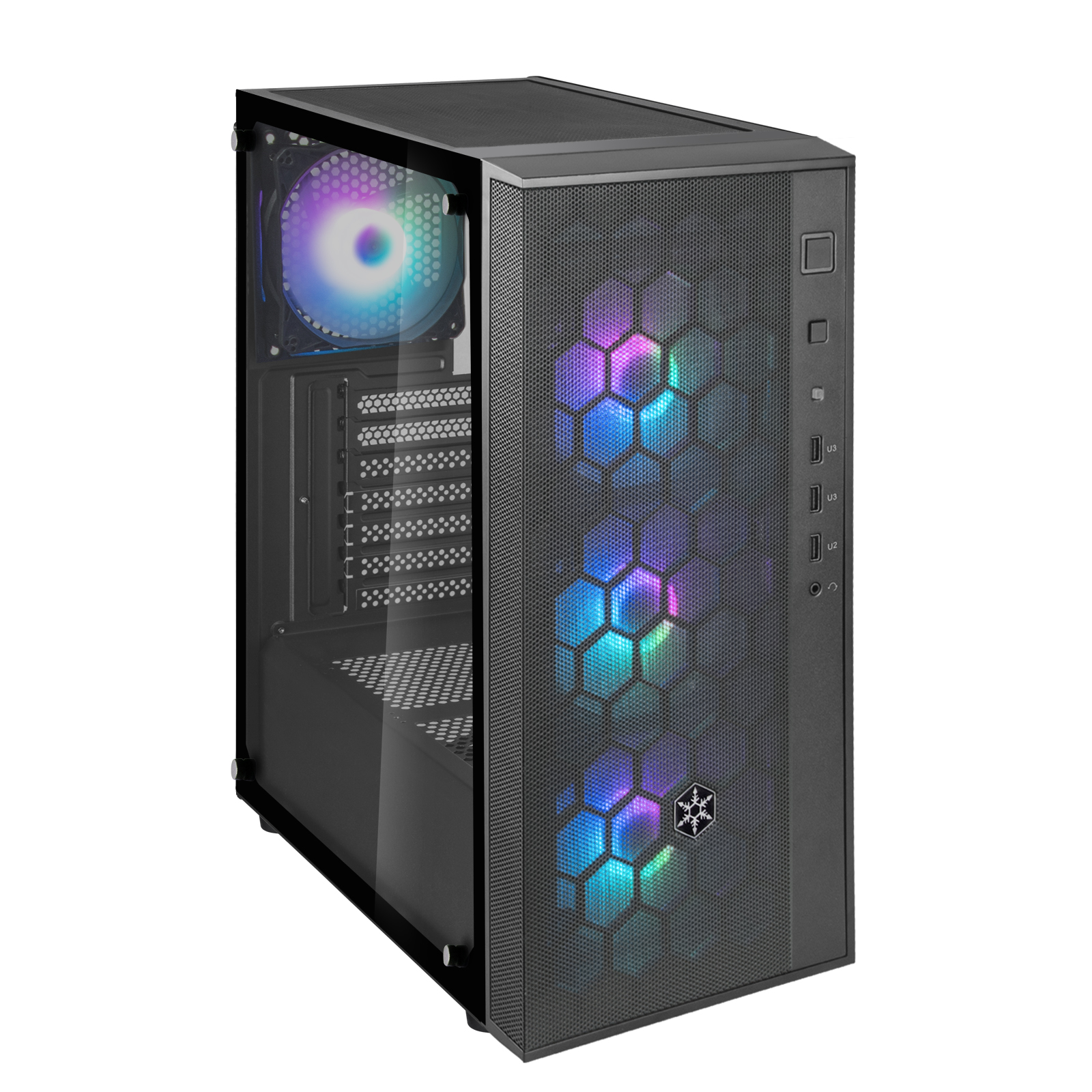 SILVERSTONE FARA R1 B PRO ATX CASE ARGB thumbnail 2