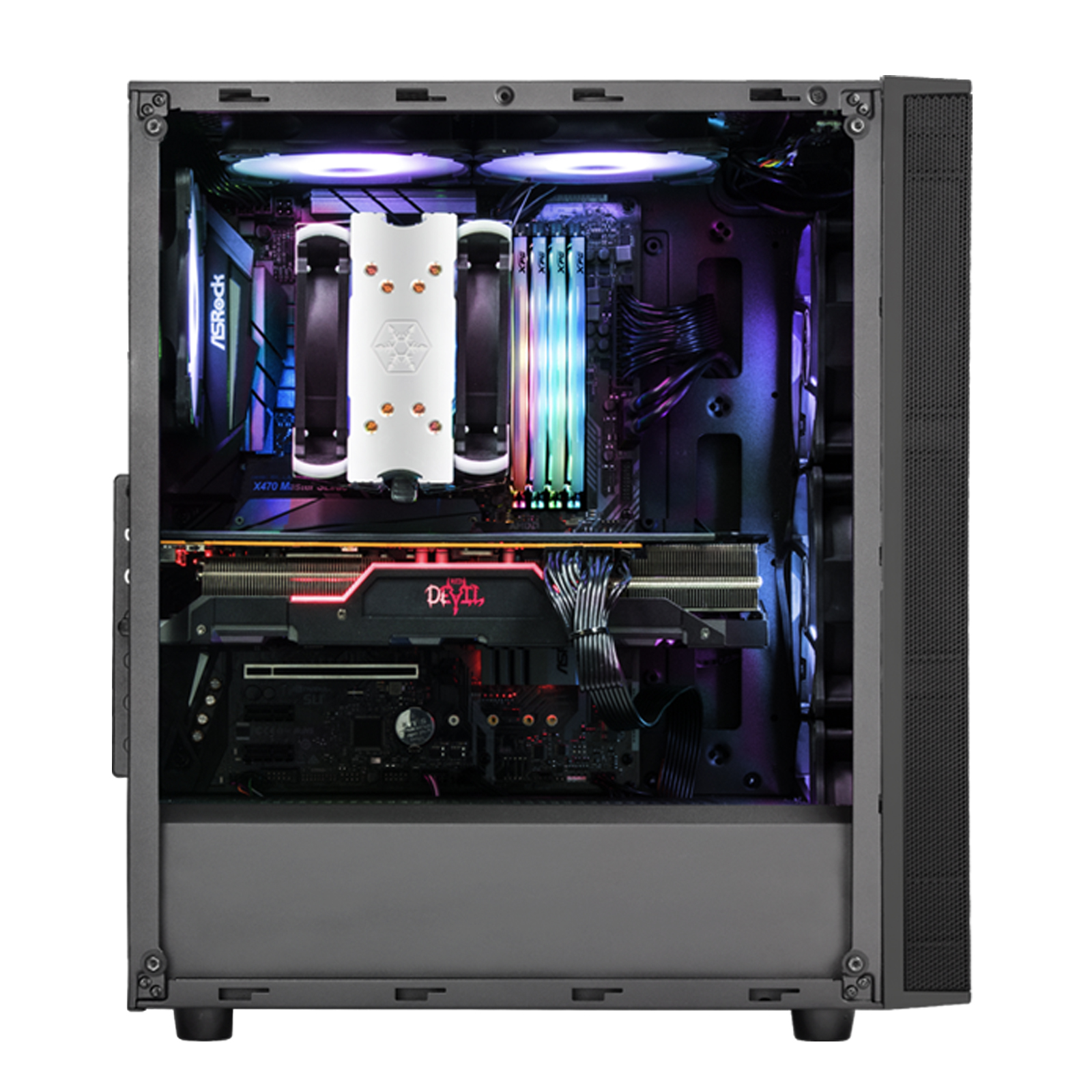SILVERSTONE FARA R1 B PRO ATX CASE ARGB thumbnail 13