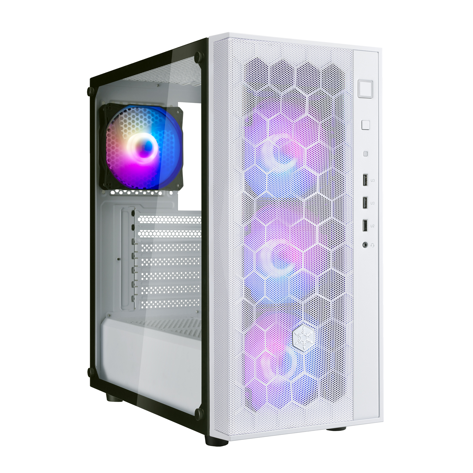 SILVERSTONE FARA R1 W PRO ATX CASE ARGB 12CM FAN