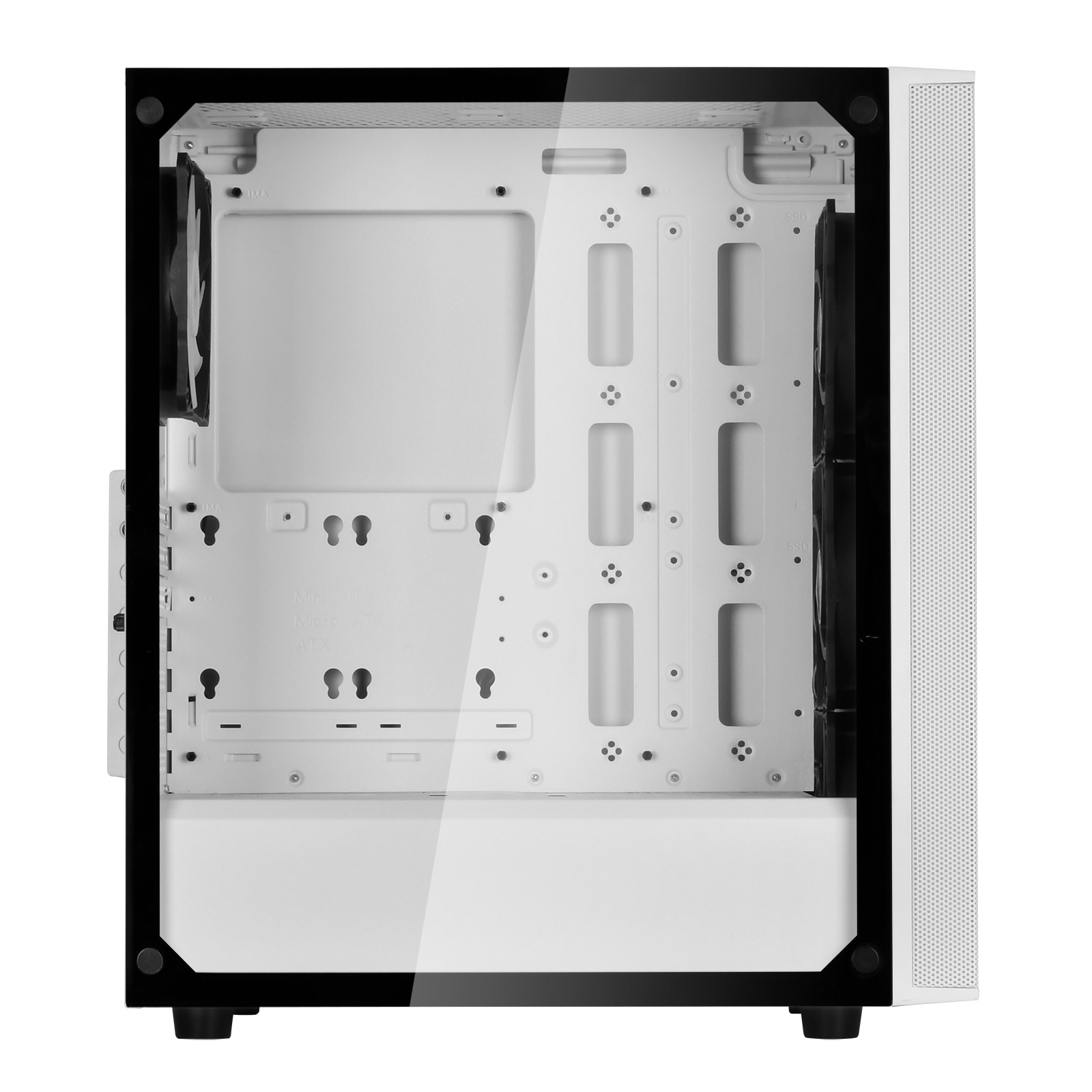 SILVERSTONE FARA R1 W PRO ATX CASE ARGB 12CM FAN thumbnail 7