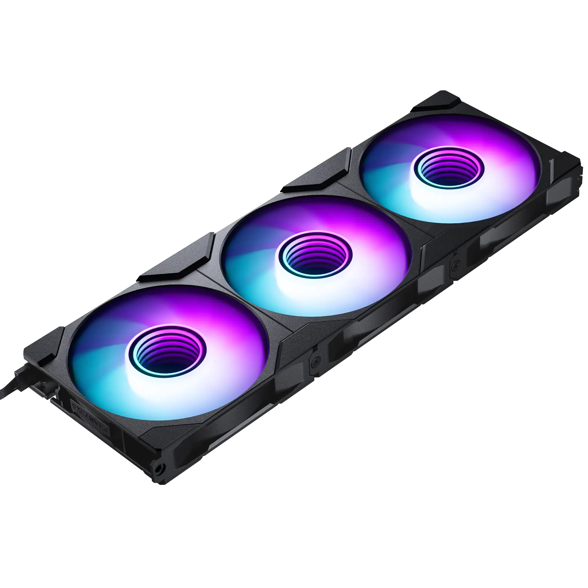 PHANTEKS M25 G2 120MM PWM FAN DRGB REVERSED BK (3-PK)