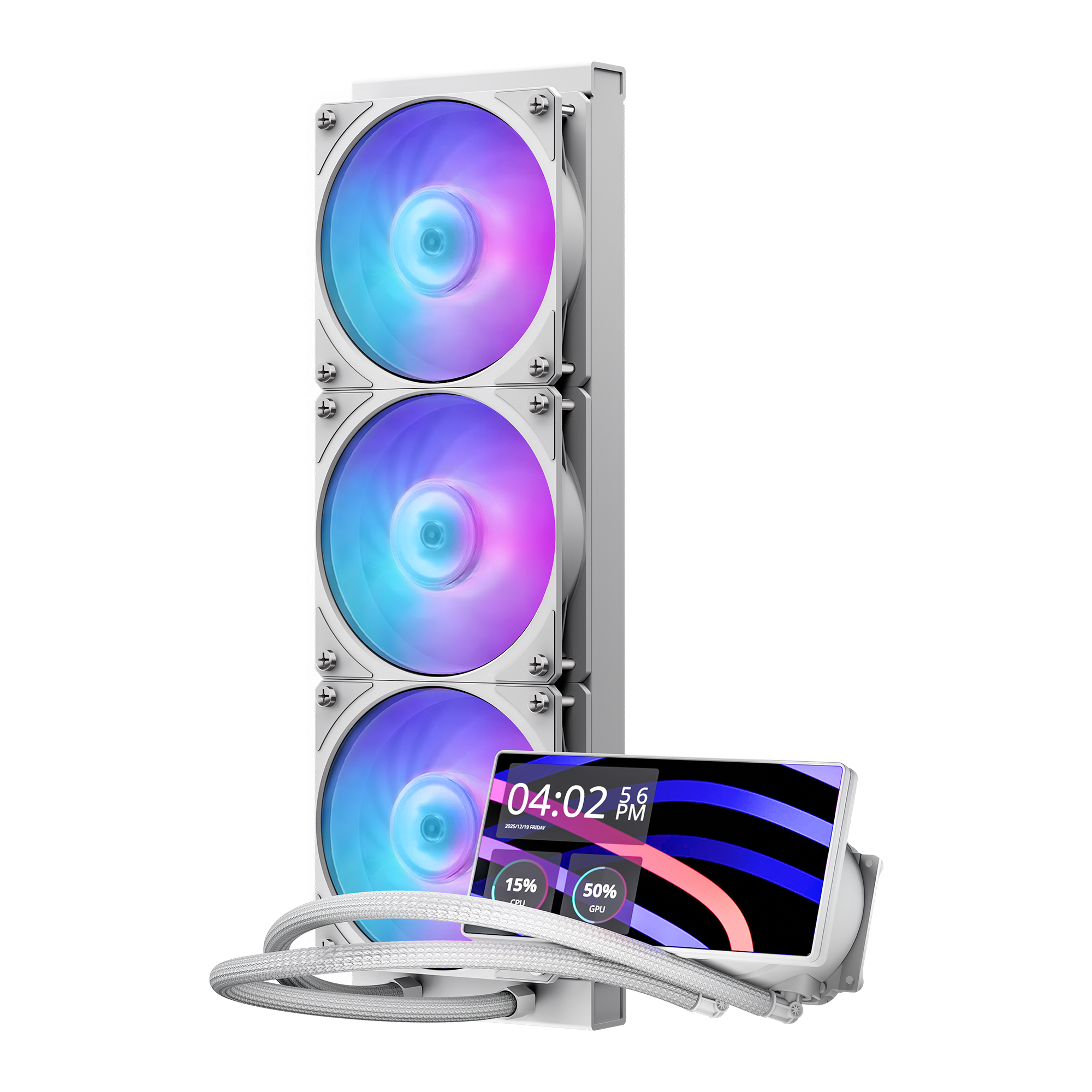 Cooler Master ML360 CORE LCD 6" 360 ARGB WATERCOOLING WH