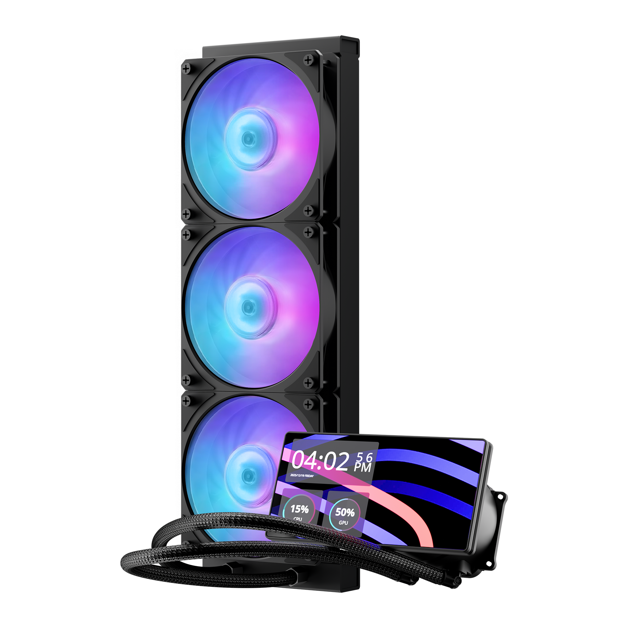 Cooler Master ML360 CORE LCD 6" 360 ARGB WATERCOOLING BK