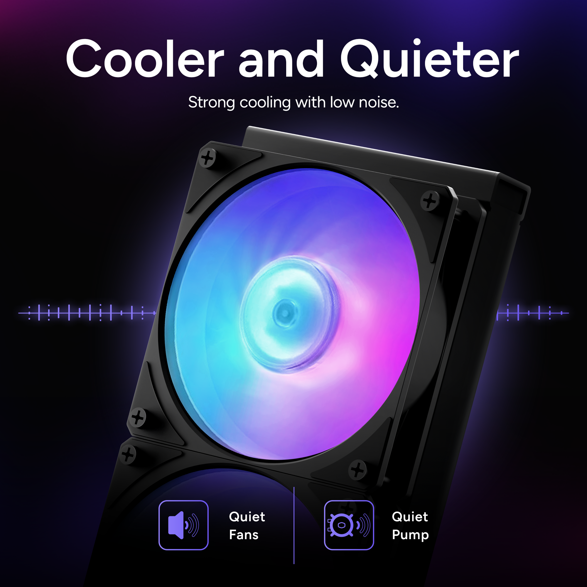 Cooler Master ML360 CORE LCD 6" 360 ARGB WATERCOOLING BK thumbnail 6