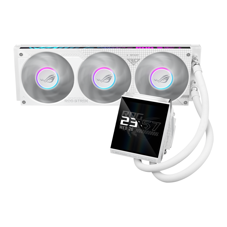 ASUS ROG STRIX LC IV 360 ARGB LCD WHT