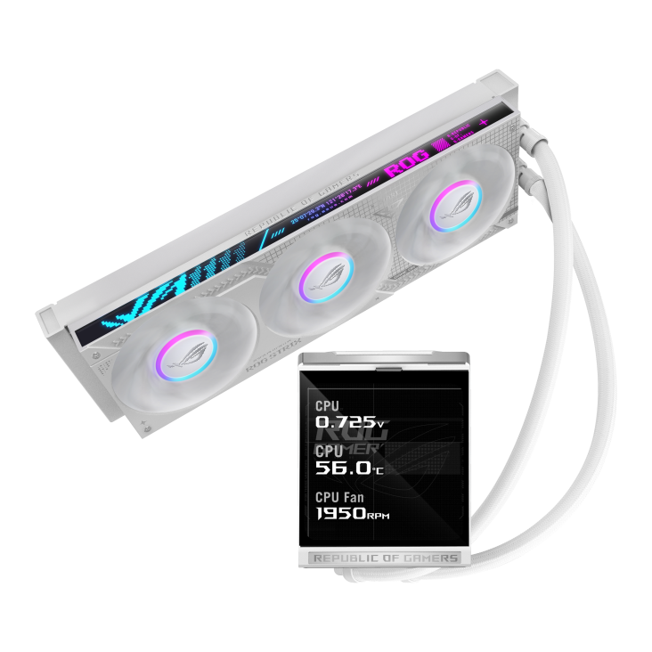 ASUS ROG STRIX LC IV 360 ARGB LCD WHT thumbnail 2