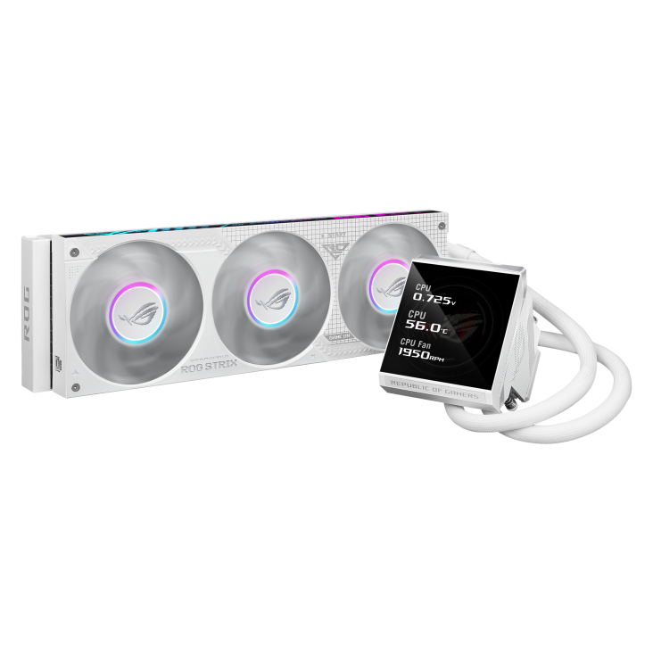 ASUS ROG STRIX LC IV 360 ARGB LCD WHT thumbnail 3