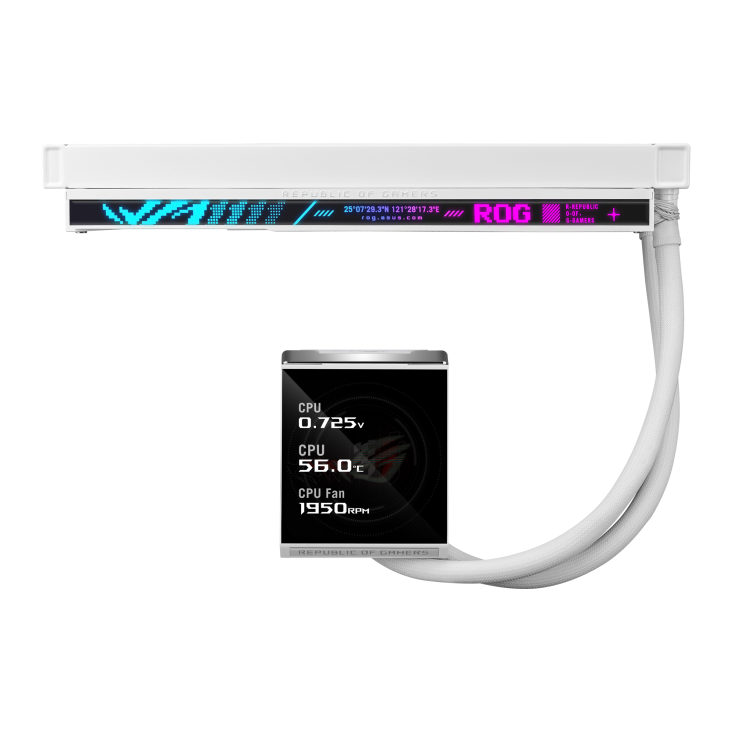 ASUS ROG STRIX LC IV 360 ARGB LCD WHT thumbnail 6
