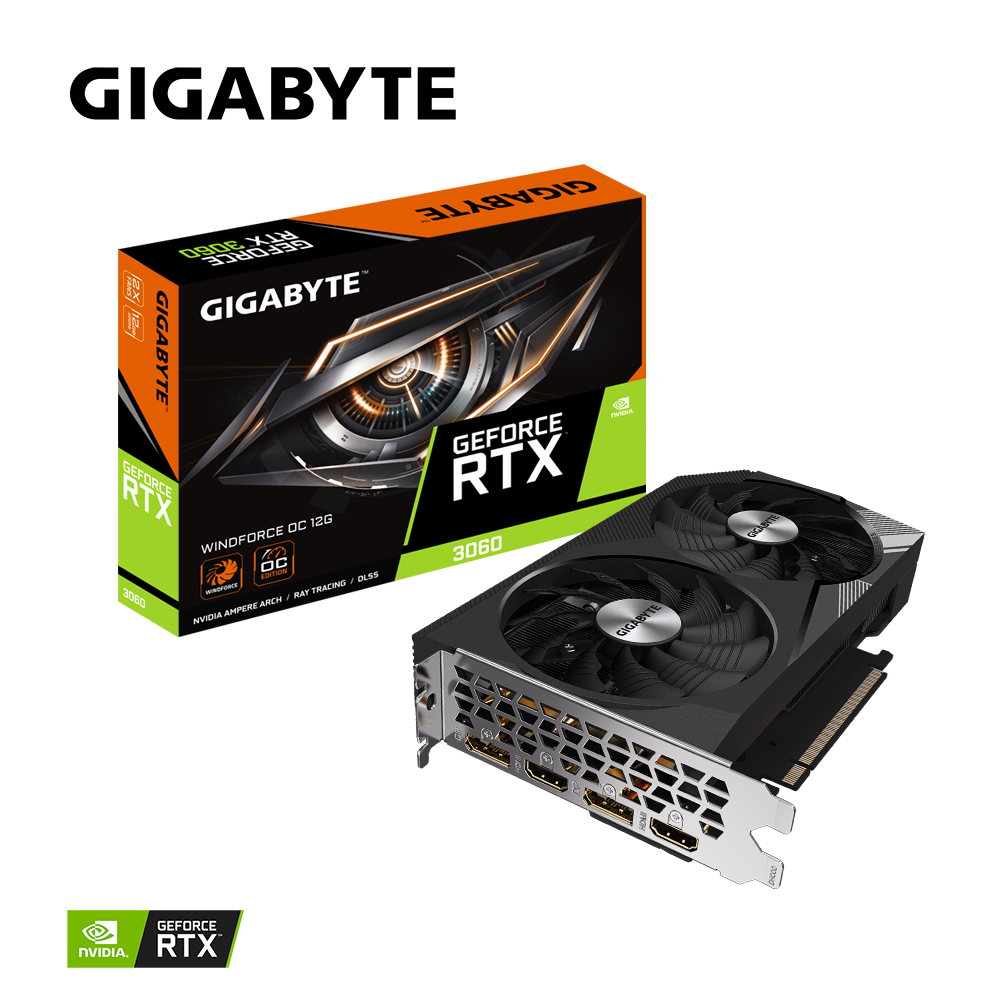 GIGABYTE RTX3060 WINFORCE OC 12GB DDR6
