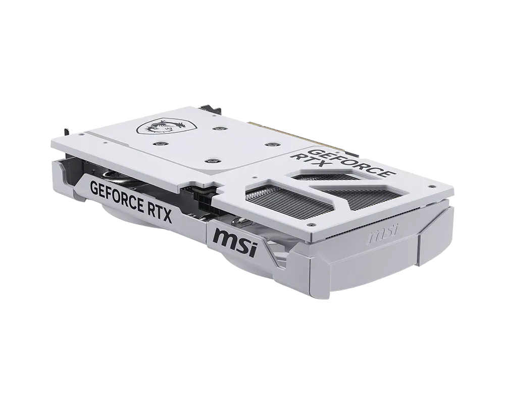MSI RTX5060TI VENTUS 2X OC PLUS 8GB GDDR7 WHITE thumbnail 4