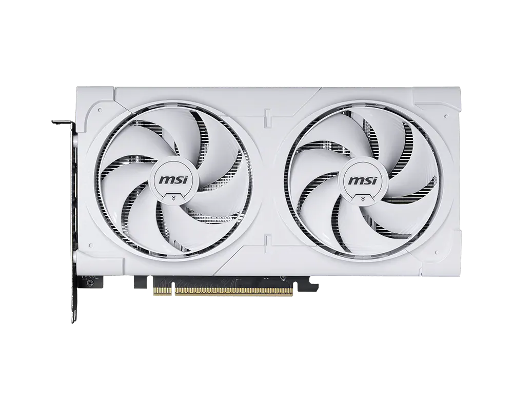 MSI RTX5060TI VENTUS 2X OC PLUS 8GB GDDR7 WHITE thumbnail 2