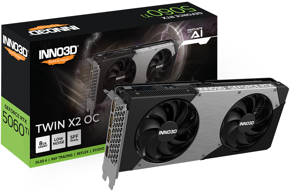 INNO 3D RTX5060TI X2 OC 8GB GDDR7