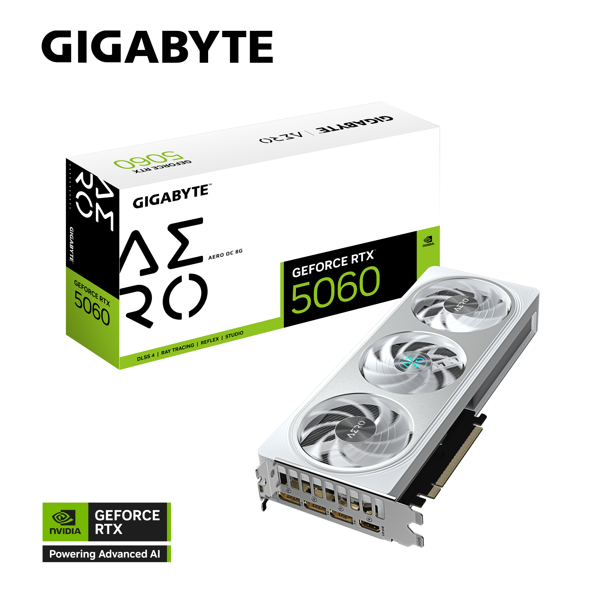 GIGABYTE RTX5060 AERO OC 8GB GDDR7