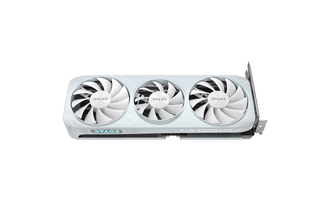 ZOTAC RTX5060TI OC 8GB GDDR7 MOON WHITE thumbnail 4