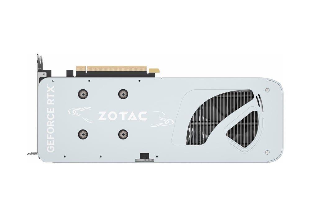 ZOTAC RTX5060TI OC 8GB GDDR7 MOON WHITE thumbnail 3