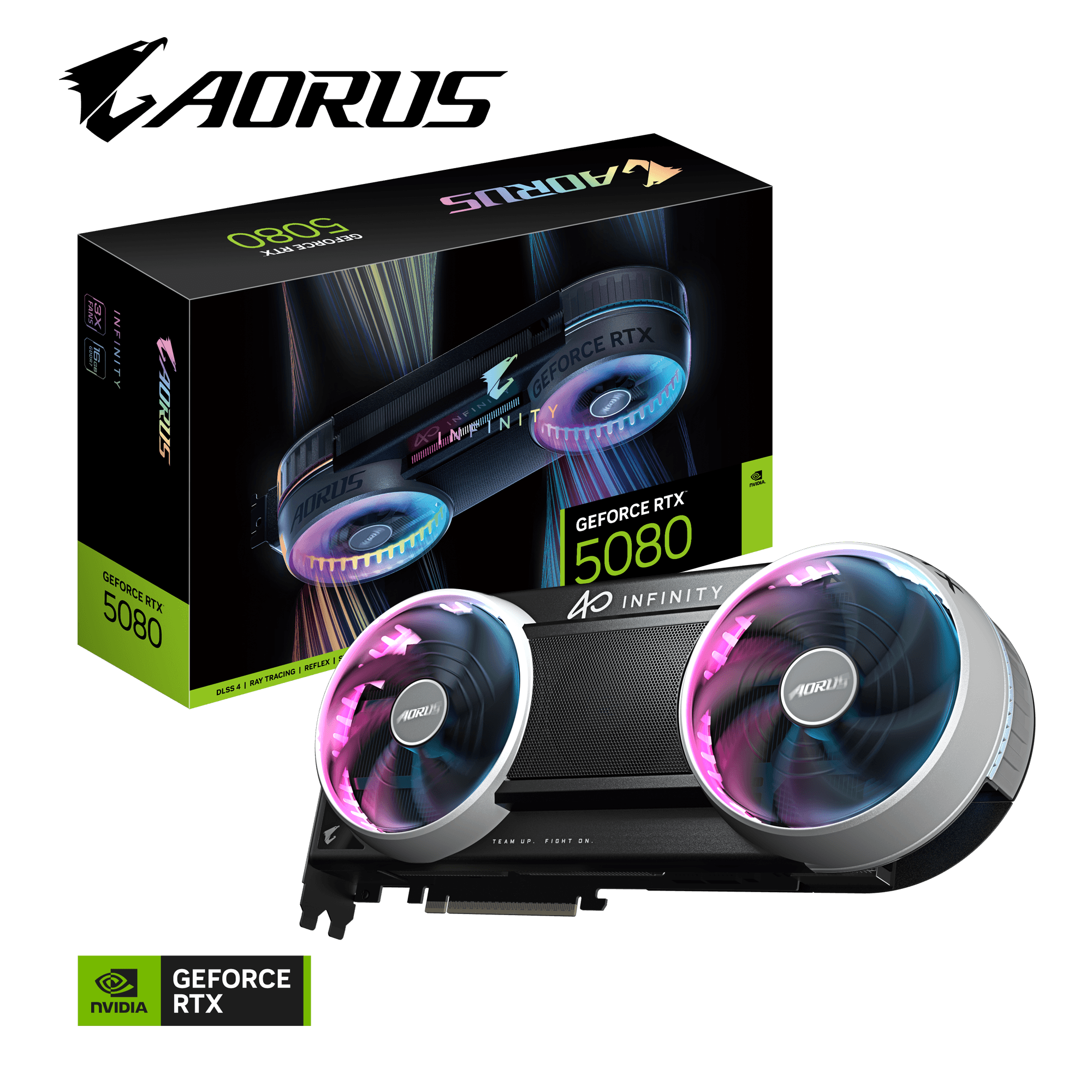 GIGABYTE RTX5080 AORUS INFINTY 16GD GDDR7