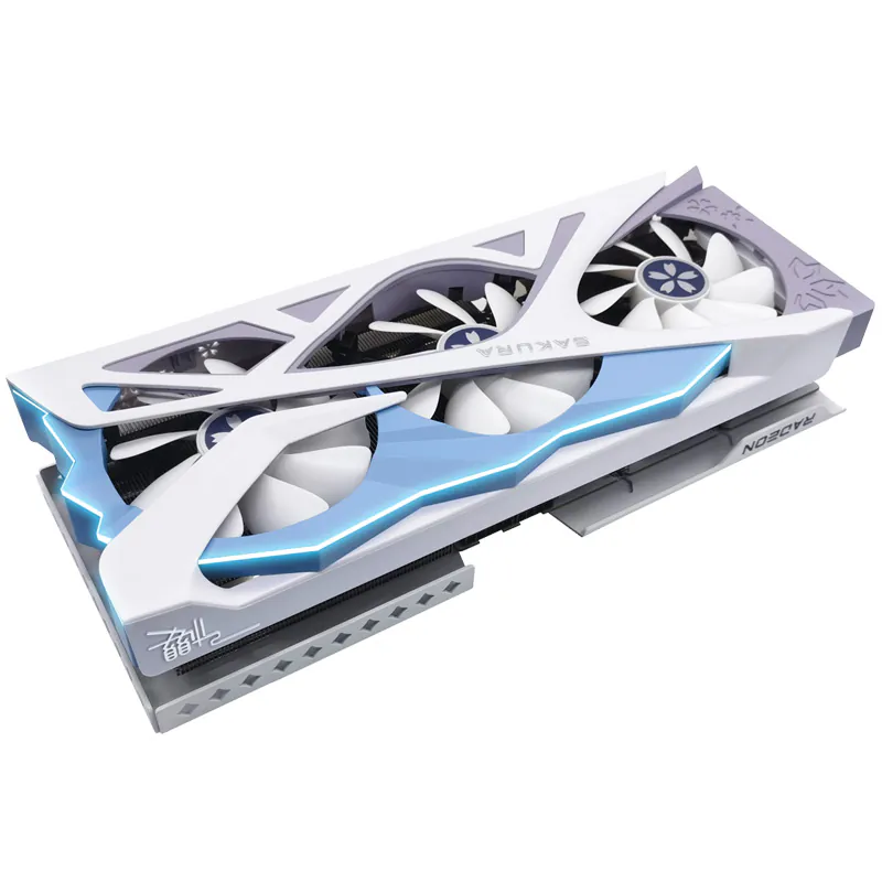 YESTON RX9070 SAKURA OC 16GB DDR6 thumbnail 4