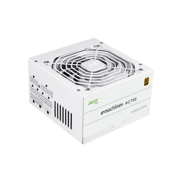 ACER EMACHINES AC750 750W 80+ BRONZE POWER SUPPLY WHITE