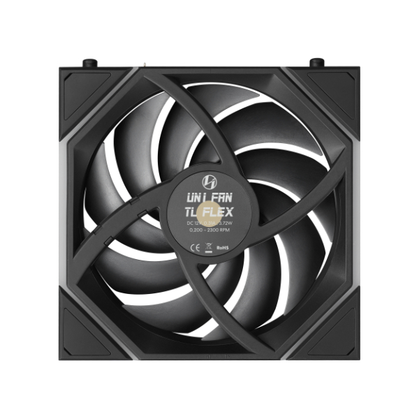 LIAN LI UNI FAN TL FLEX REVERSE WIRELESS 120MM*1 BLACK thumbnail 5